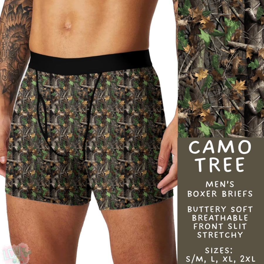 Preorder Custom Buttery Soft Underwear - Camo Tree - Closes 14 Feb - ETA late Apr 2025 Underwear