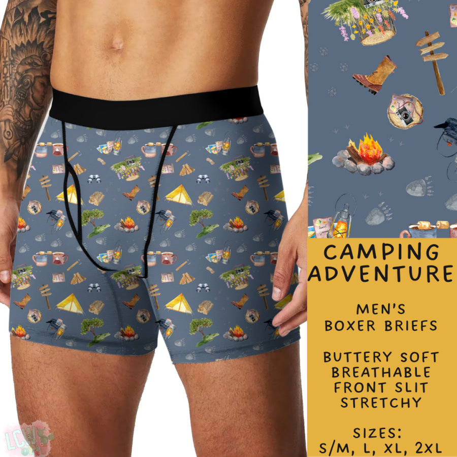 Preorder Custom Buttery Soft Underwear - Camping Adventure - Closes 27 Nov - ETA late Feb 2025 Underwear