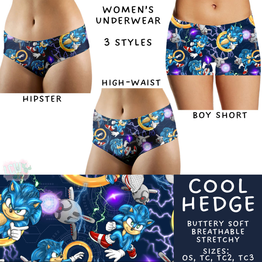 Preorder Custom Buttery Soft Underwear - Cool Hedge - Closes 14 Feb - ETA late Apr 2025 Underwear