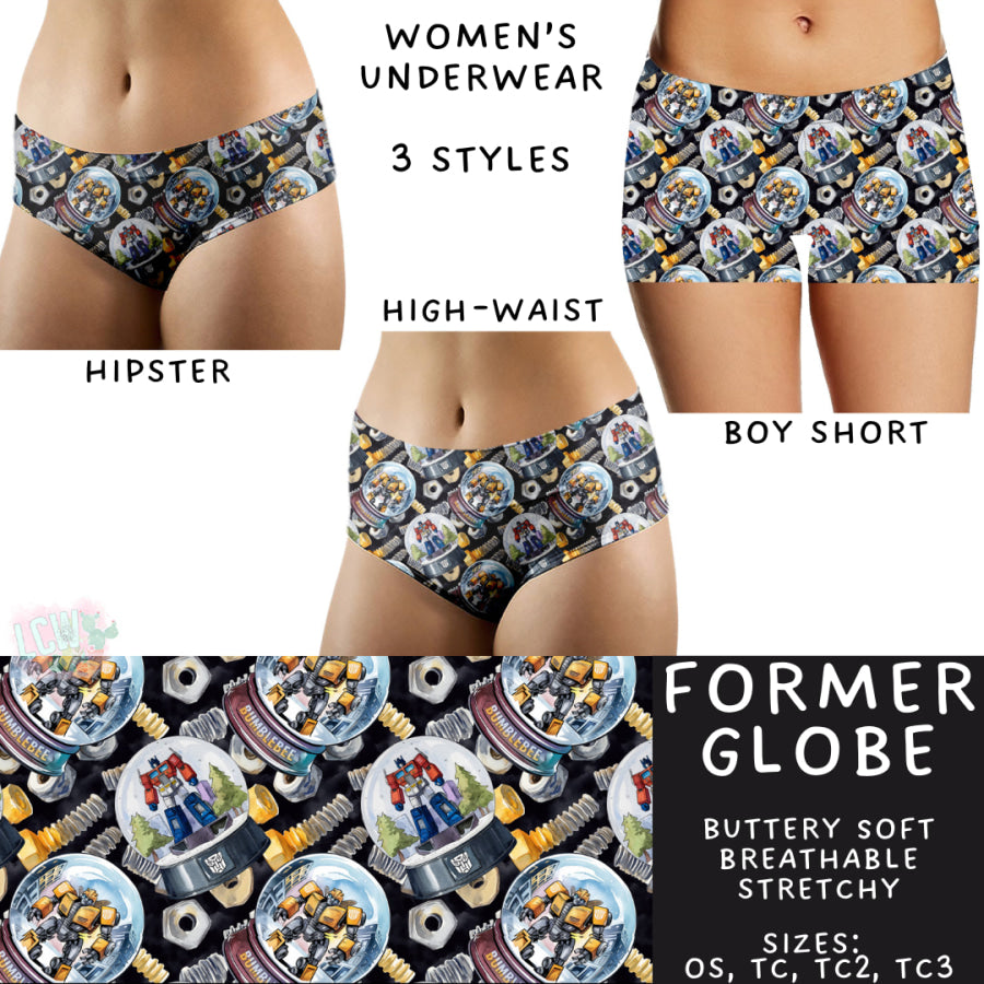 Preorder Custom Buttery Soft Underwear - Former Globe - Closes 14 Feb - ETA late Apr 2025 Underwear