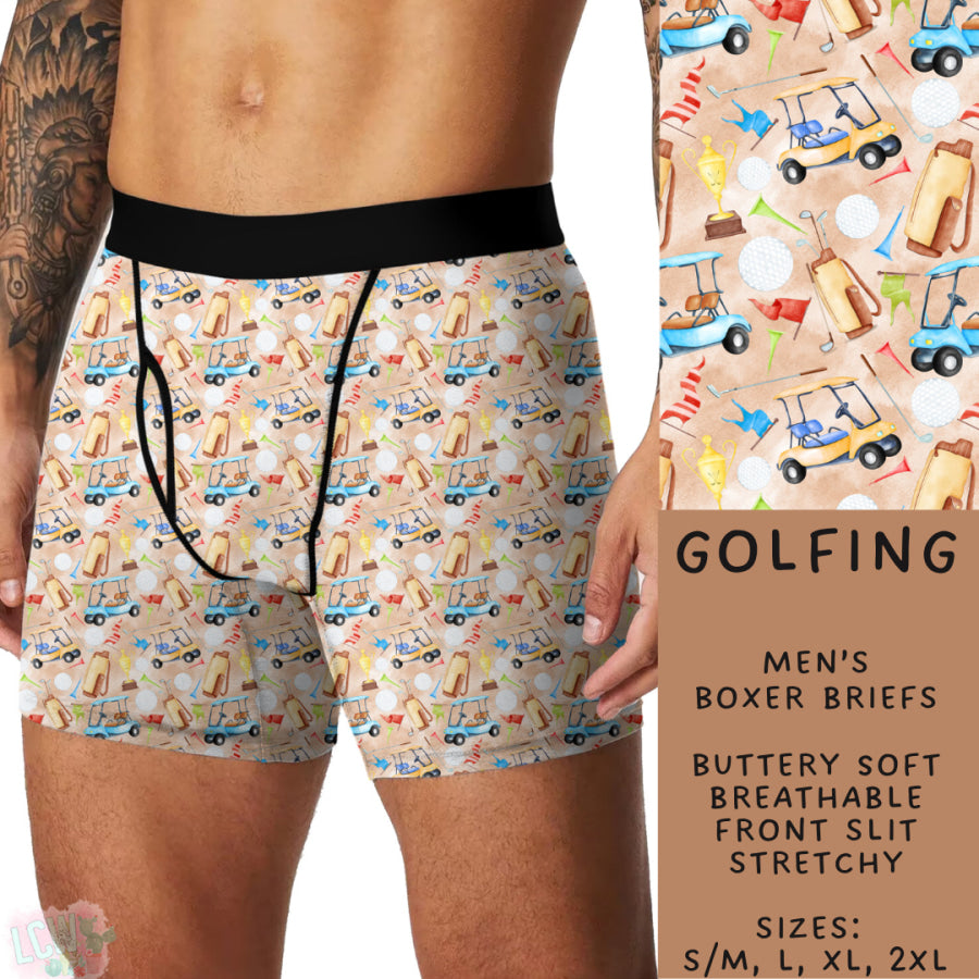 Preorder Custom Buttery Soft Underwear - Golfing - Closes 27 Nov - ETA late Feb 2025 Underwear