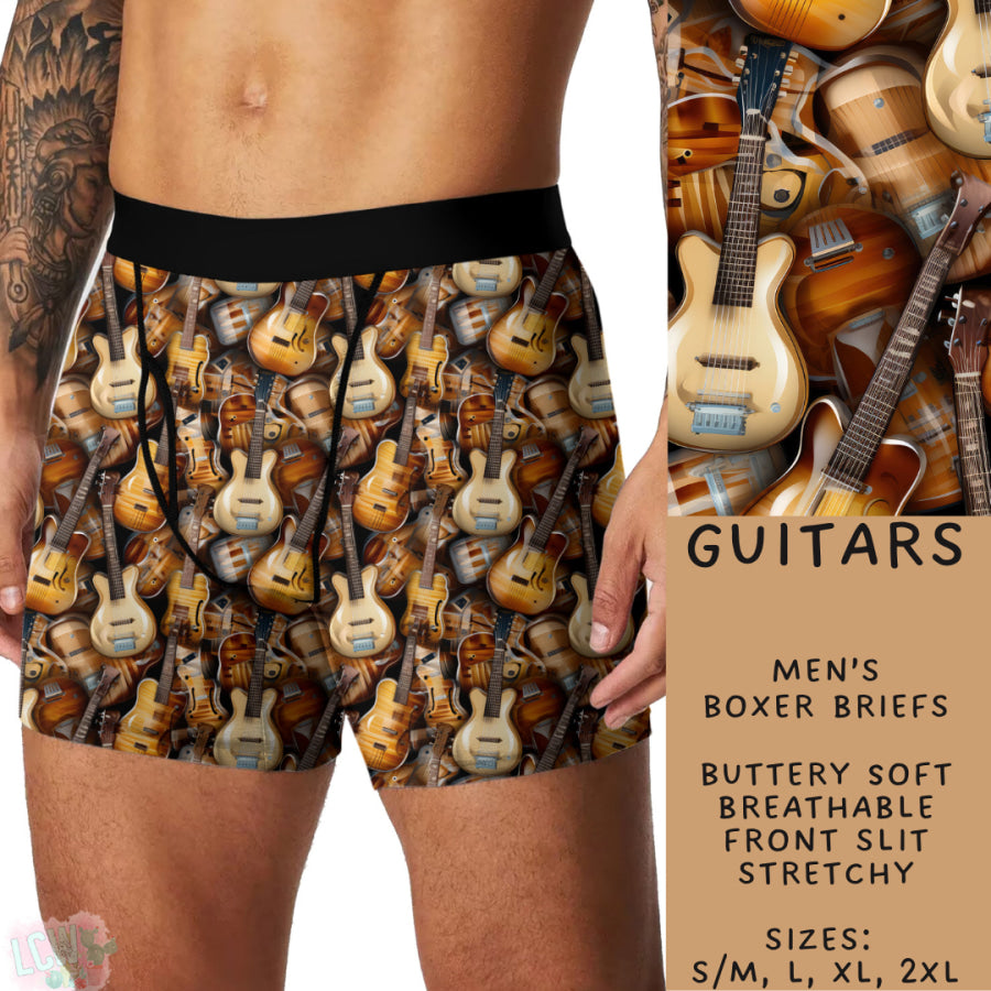 Preorder Custom Buttery Soft Underwear - Guitars - Closes 27 Nov - ETA late Feb 2025 Underwear