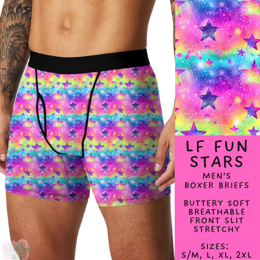 Preorder Custom Buttery Soft Underwear - LF Fun Stars - Closes 27 Nov - ETA late Feb 2025 Underwear