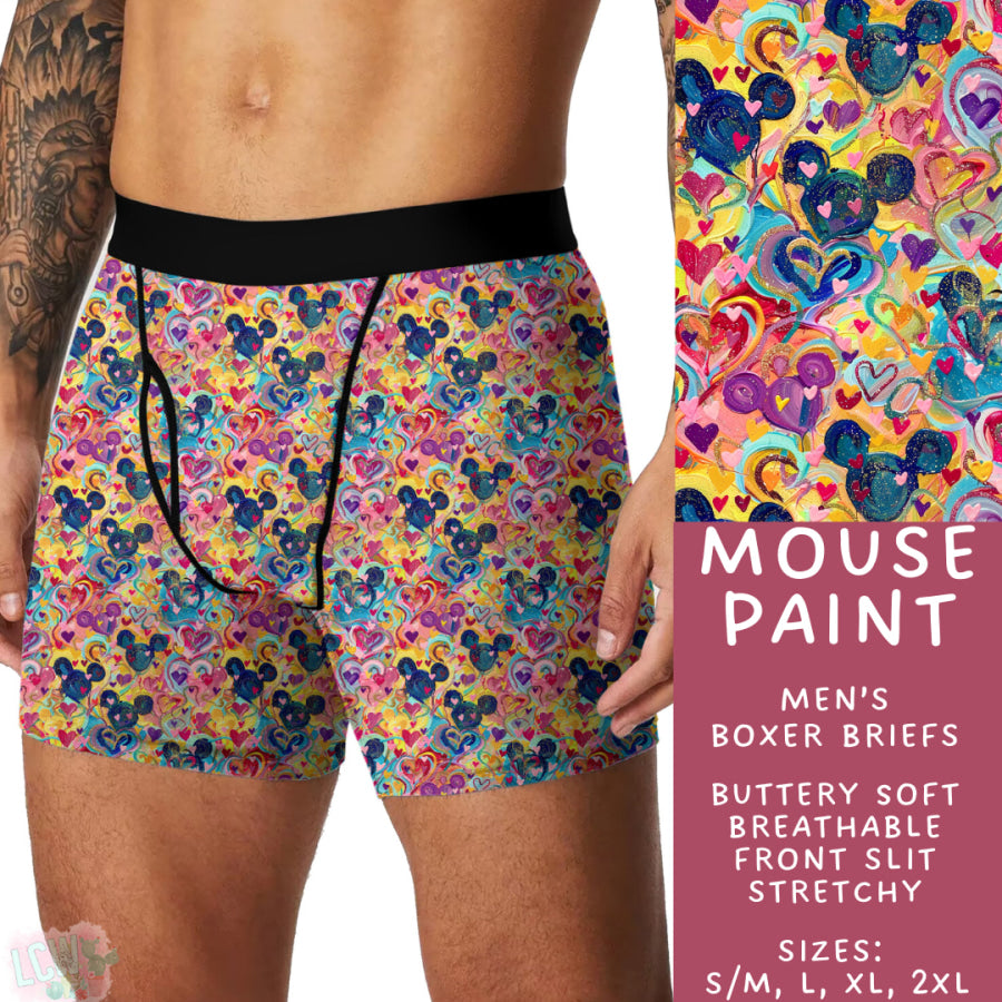 Preorder Custom Buttery Soft Underwear - Mouse Paint - Closes 14 Feb - ETA late Apr 2025 Underwear