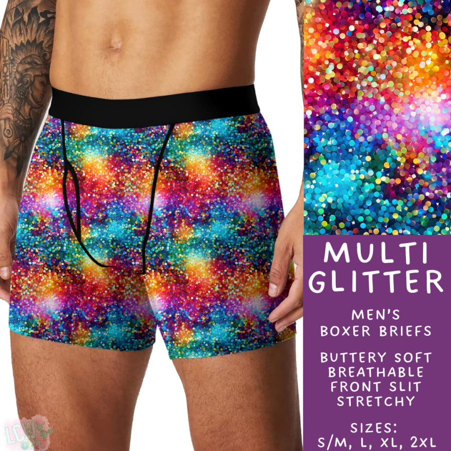 Preorder Custom Buttery Soft Underwear - Multi Glitter - Closes 14 Feb - ETA late Apr 2025 Underwear