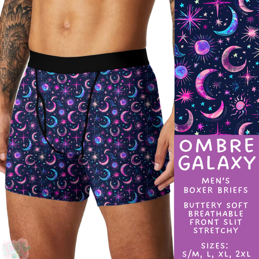 Preorder Custom Buttery Soft Underwear - Ombre Galaxy - Closes 14 Feb - ETA late Apr 2025 Underwear