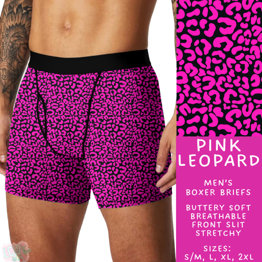 Preorder Custom Buttery Soft Underwear - Pink Leopard - Closes 14 Feb - ETA late Apr 2025 Underwear