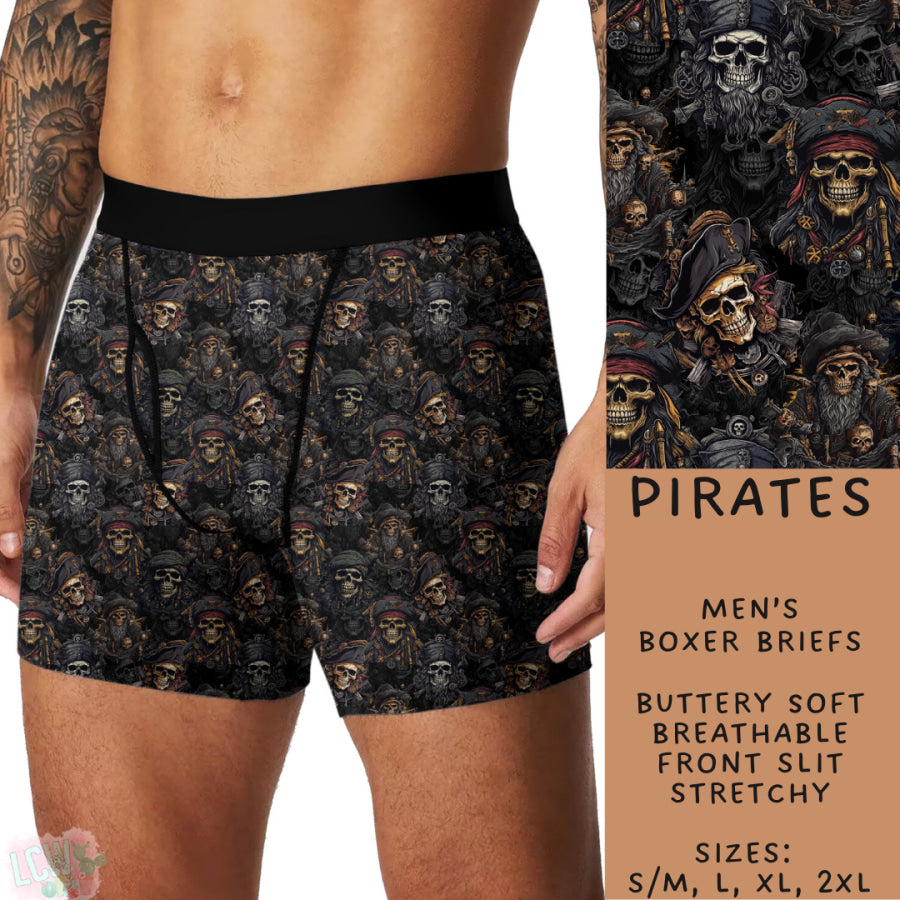 Preorder Custom Buttery Soft Underwear - Pirates - Closes 27 Nov - ETA late Feb 2025 Underwear