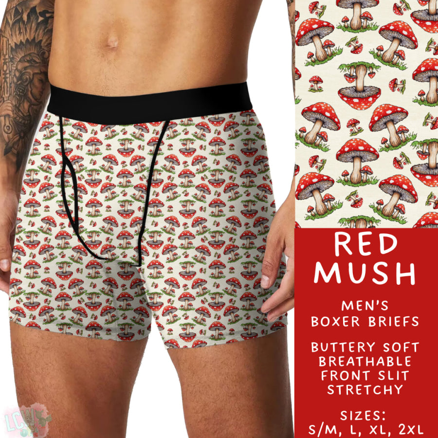 Preorder Custom Buttery Soft Underwear - Red Mush - Closes 14 Feb - ETA late Apr 2025 Underwear