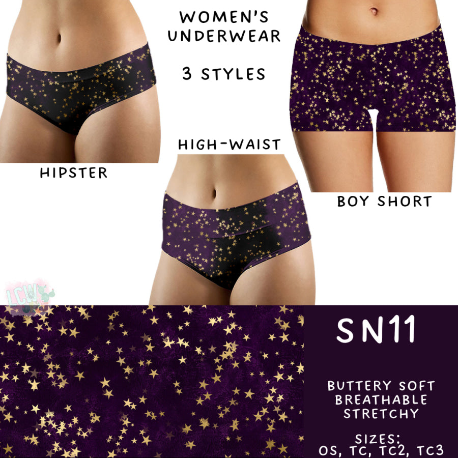 Preorder Custom Buttery Soft Underwear - SN11 - Closes 14 Feb - ETA late Apr 2025 Underwear