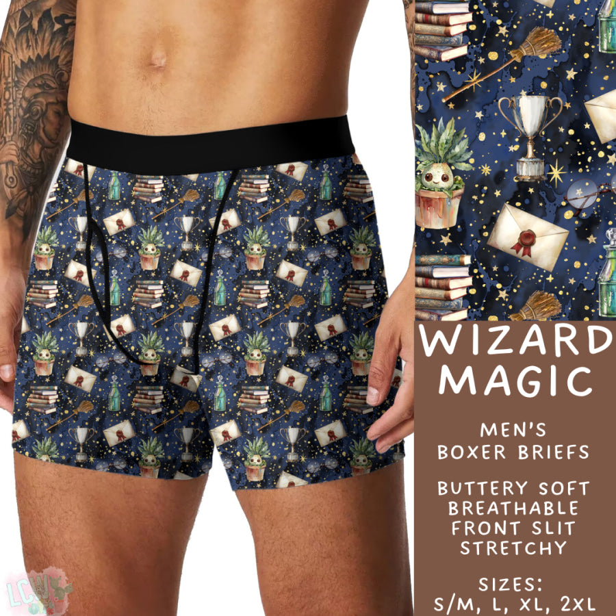 Preorder Custom Buttery Soft Underwear - Wizard Magic - Closes 14 Feb - ETA late Apr 2025 Underwear