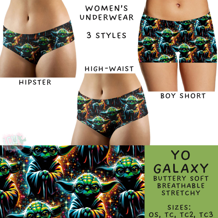 Preorder Custom Buttery Soft Underwear - Yo Galaxy - Closes 27 Nov - ETA late Feb 2025 Underwear