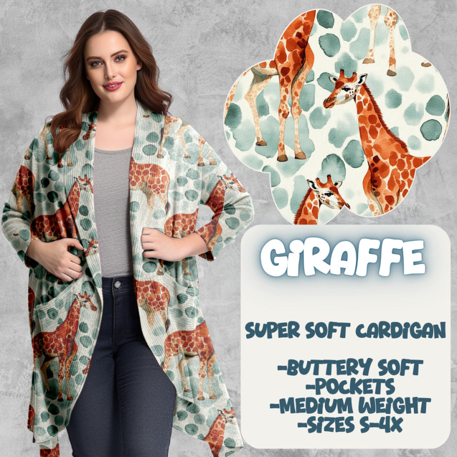 PREORDER Custom Cardigans - Giraffe - Closes 20 Mar - ETA late Jun 2025 Cardigan