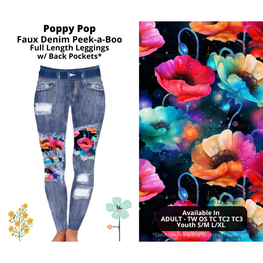 Preorder Custom Cardigans / Leggings / Shorts - Poppy Pop - Closes 26 Mar - ETA late Jun 2025 Cardigan