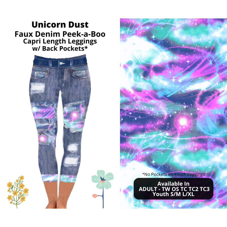 Preorder Custom Cardigans / Leggings / Shorts - Unicorn Dust - Closes 26 Mar - ETA late Jun 2025 Cardigan