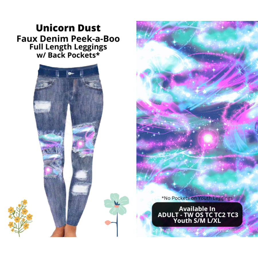 Preorder Custom Cardigans / Leggings / Shorts - Unicorn Dust - Closes 26 Mar - ETA late Jun 2025 Cardigan