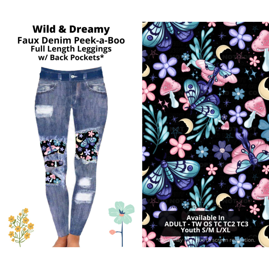 Preorder Custom Cardigans / Leggings / Shorts - Wild and Dreamy - Closes 26 Mar - ETA late Jun 2025 Cardigan