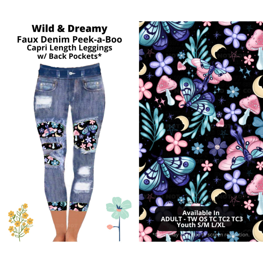 Preorder Custom Cardigans / Leggings / Shorts - Wild and Dreamy - Closes 26 Mar - ETA late Jun 2025 Cardigan