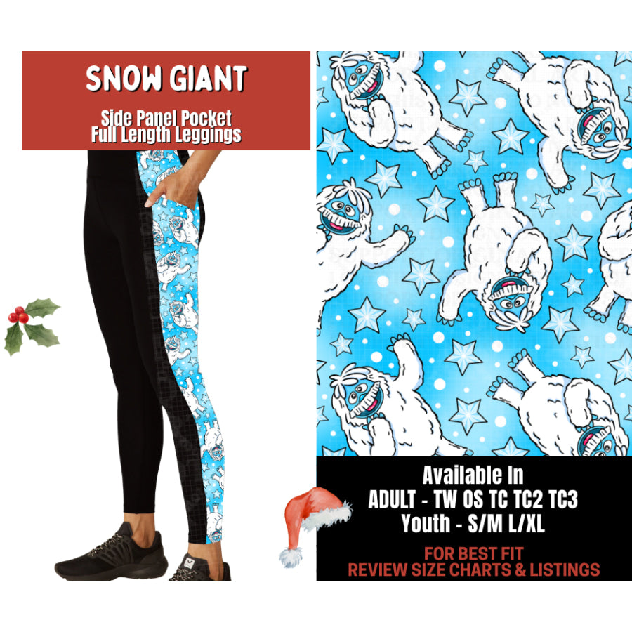 Preorder Custom Cardigans / Leggings - Snow Giant - Closes 24 Sep - ETA late Jan 2026 Cardigan