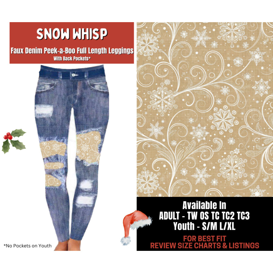 Preorder Custom Cardigans / Leggings - Snow Whisp - Closes 24 Sep - ETA late Jan 2026 Cardigan