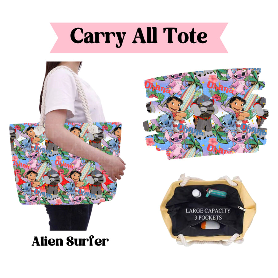 Preorder Custom Carry-All Totes - Closes 31 Mar - ETA late Jul 2025 Tote Bag