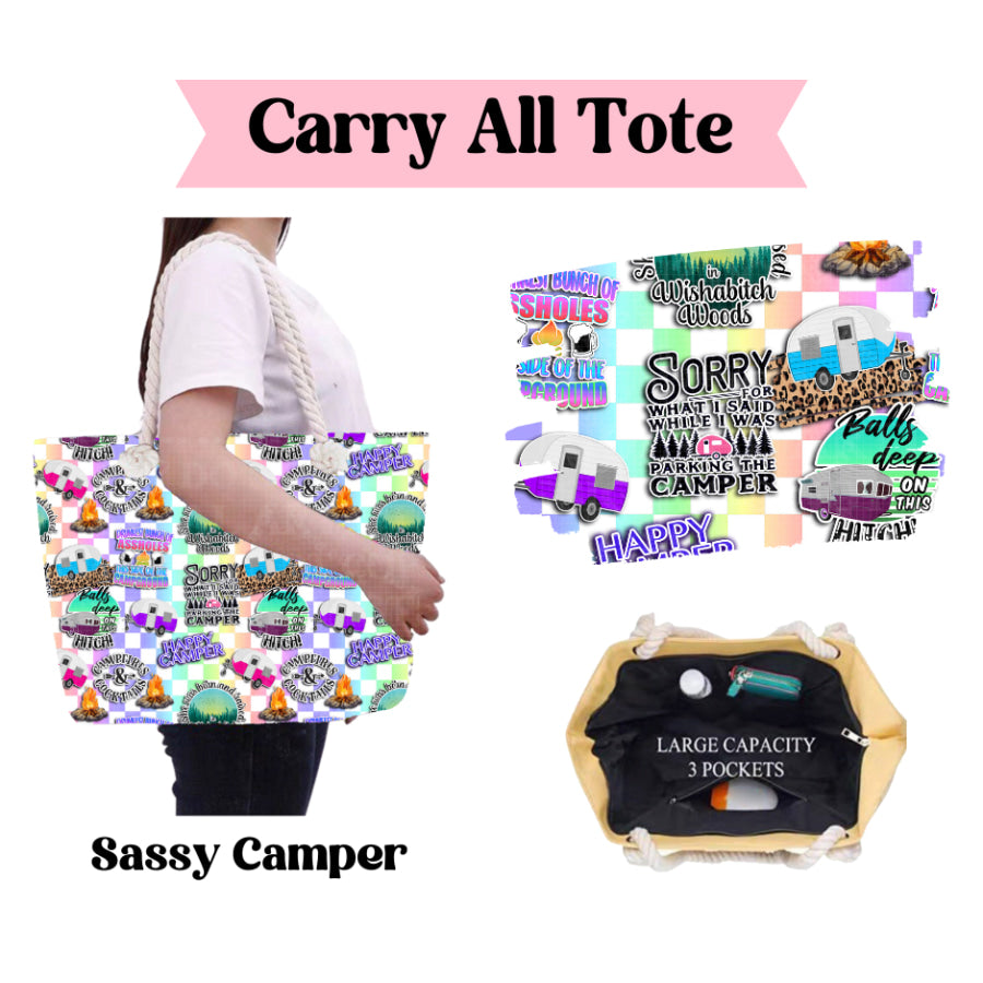 Preorder Custom Carry-All Totes - Closes 31 Mar - ETA late Jul 2025 Tote Bag