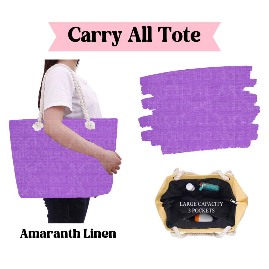 Preorder Custom Carry-All Totes - Closes 31 Mar - ETA late Jul 2025 Tote Bag