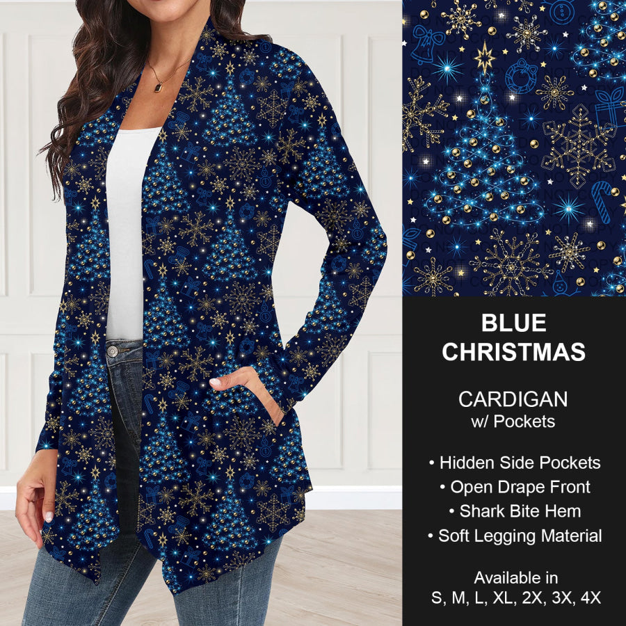 Preorder Custom Christmas Styles - Blue Christmas - Closes 30 Sep - ETA late Dec 2025 Loungewear