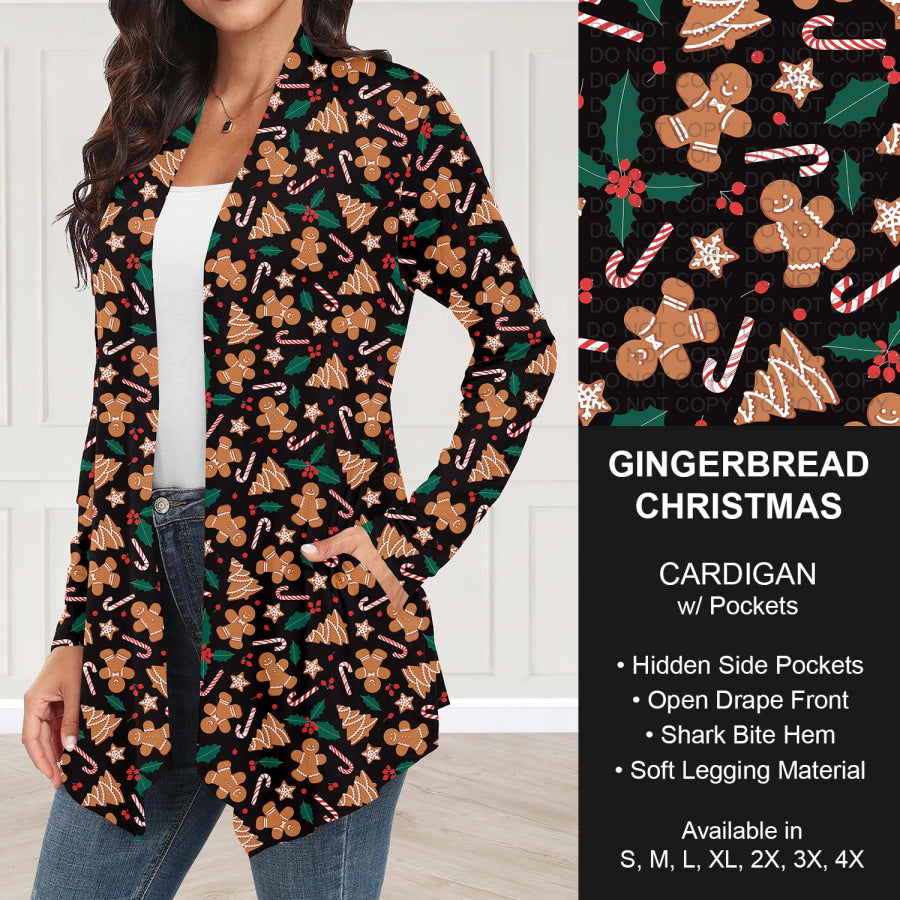 Preorder Custom Christmas Styles - Gingerbread Christmas - Closes 30 Sep - ETA late Dec 2025 Loungewear