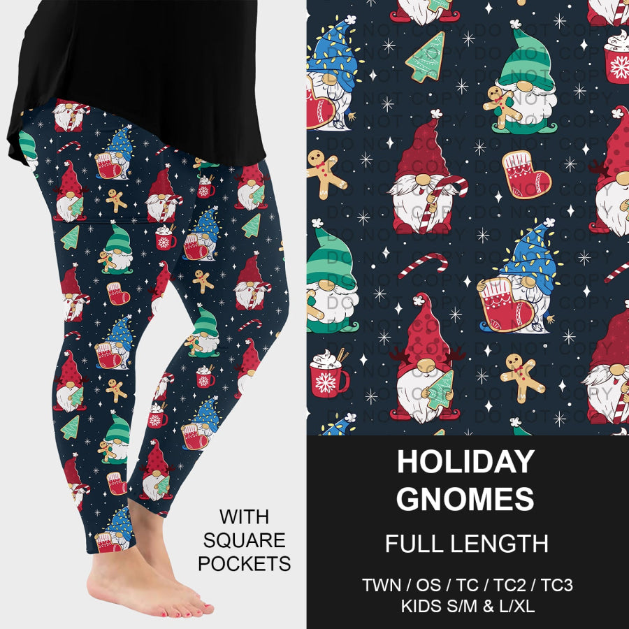 Preorder Custom Christmas Styles - Holiday Gnomes - Closes 30 Sep - ETA late Dec 2025 Loungewear