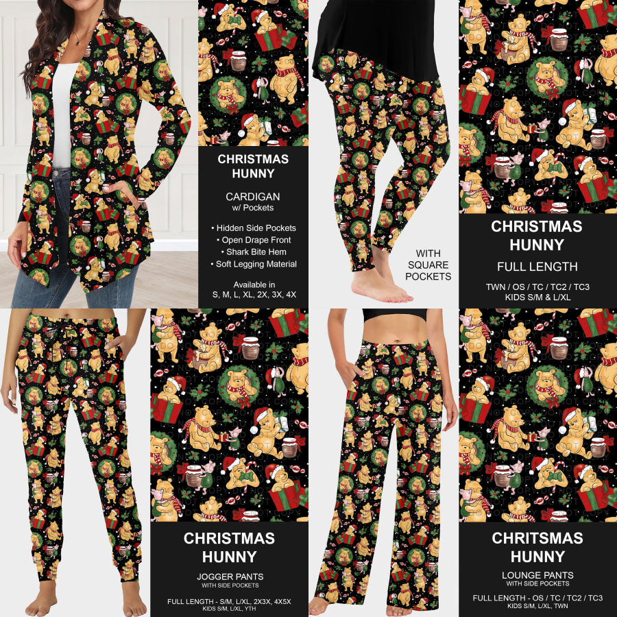 Preorder Custom Christmas Styles - Christmas Hunny - Closes 30 Sep - ETA late Dec 2025 Loungewear