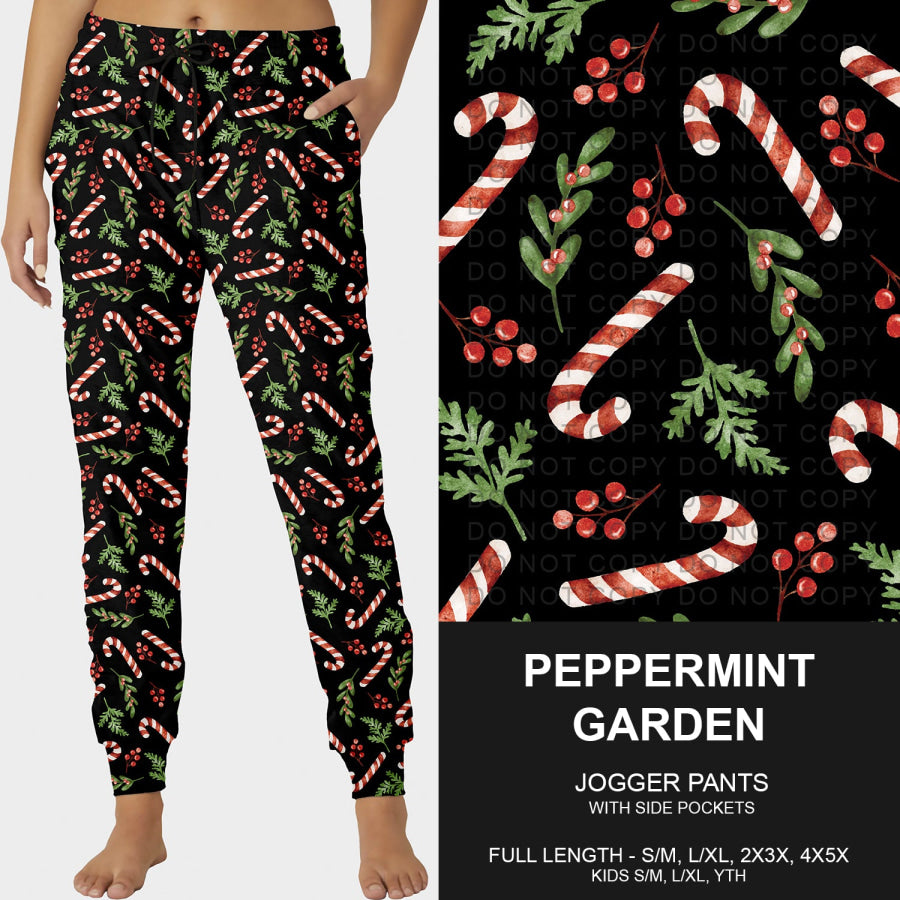 Preorder Custom Christmas Styles - Peppermint Garden - Closes 30 Sep - ETA late Dec 2025 Loungewear