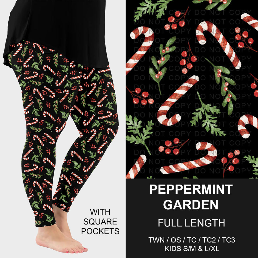 Preorder Custom Christmas Styles - Peppermint Garden - Closes 30 Sep - ETA late Dec 2025 Loungewear