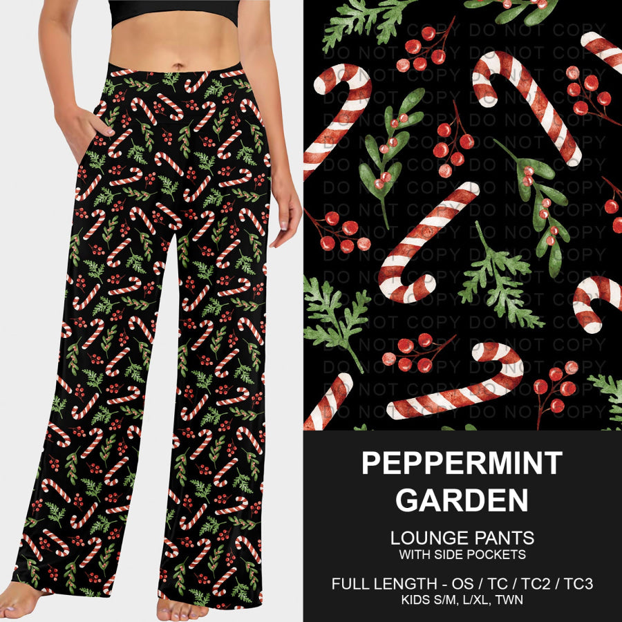Preorder Custom Christmas Styles - Peppermint Garden - Closes 30 Sep - ETA late Dec 2025 Loungewear