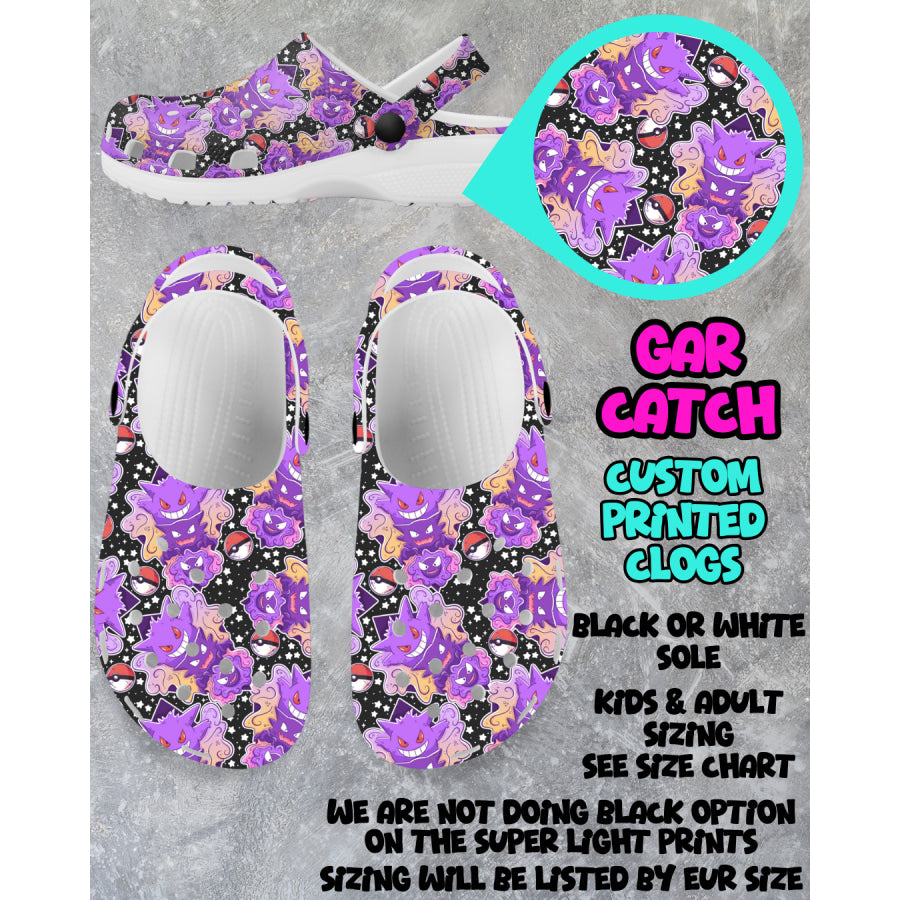 PREORDER Custom Clogs - Gar Catch - Closes 6 Mar - ETA mid Jun 2025 Clogs