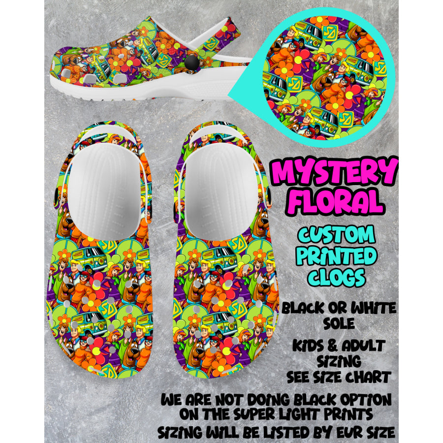 PREORDER Custom Clogs - Mystery Floral - Closes 6 Mar - ETA mid Jun 2025 Clogs