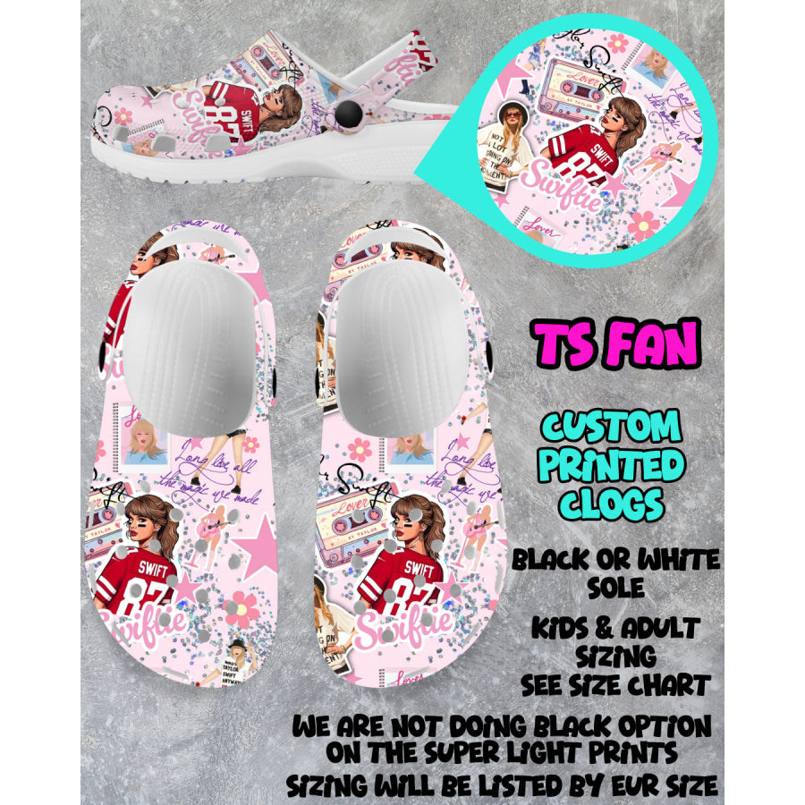 PREORDER Custom Clogs - TS Fan - Closes 6 Mar - ETA mid Jun 2025 Clogs