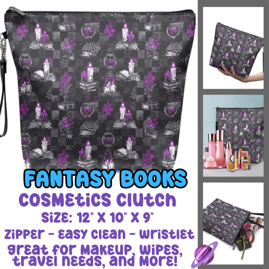 Preorder Custom Cosmetics Clutches - Closes 19 Sep - ETA late Dec 2025 Custom Bags