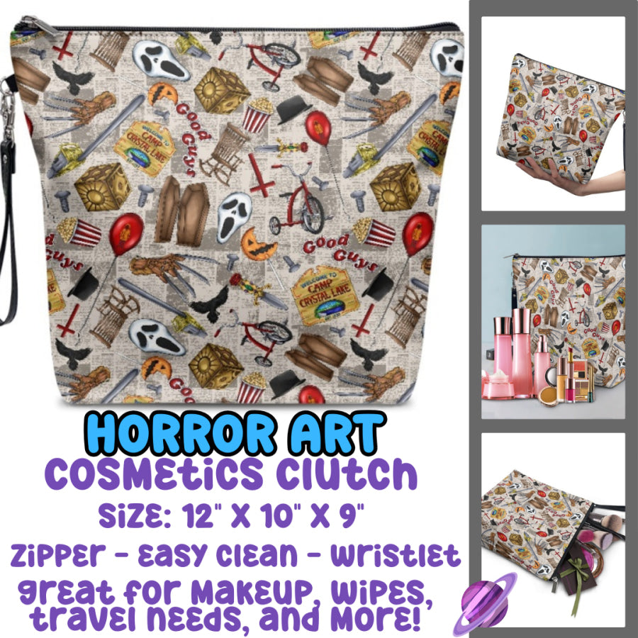 Preorder Custom Cosmetics Clutches - Closes 19 Sep - ETA late Dec 2025 Custom Bags