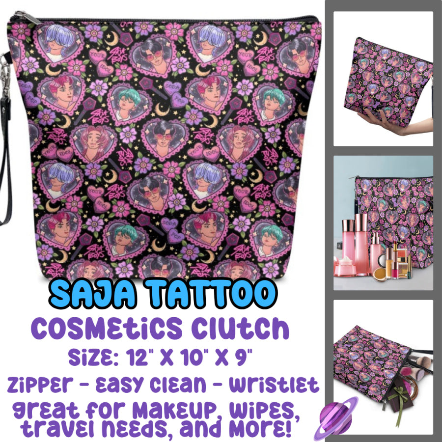 Preorder Custom Cosmetics Clutches - Closes 19 Sep - ETA late Dec 2025 Custom Bags
