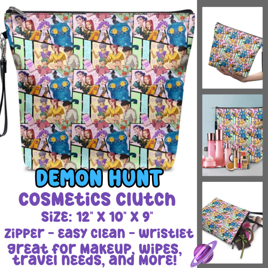 Preorder Custom Cosmetics Clutches - Closes 19 Sep - ETA late Dec 2025 Custom Bags