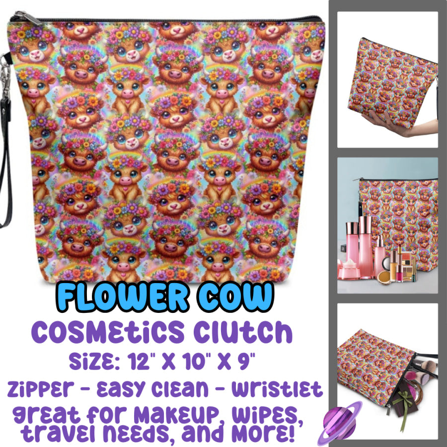 Preorder Custom Cosmetics Clutches - Closes 19 Sep - ETA late Dec 2025 Custom Bags
