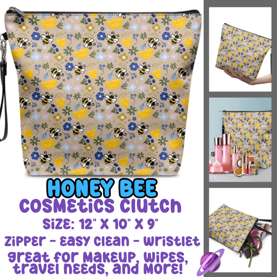 Preorder Custom Cosmetics Clutches - Closes 19 Sep - ETA late Dec 2025 Custom Bags