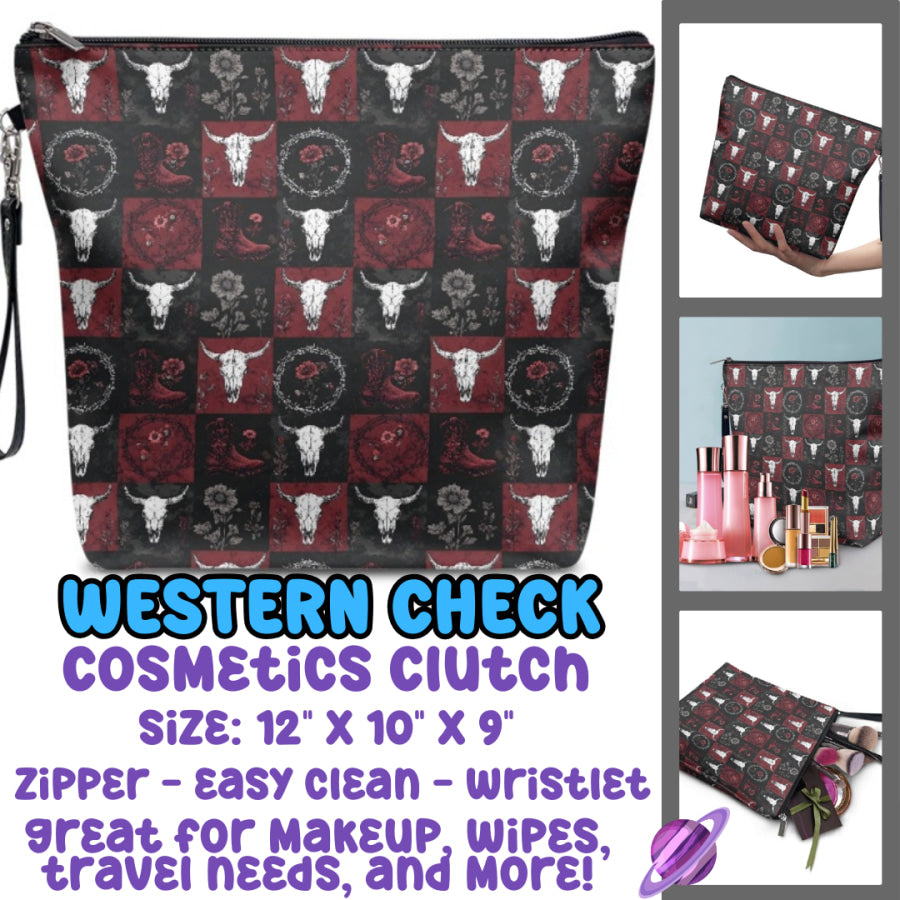 Preorder Custom Cosmetics Clutches - Closes 19 Sep - ETA late Dec 2025 Custom Bags