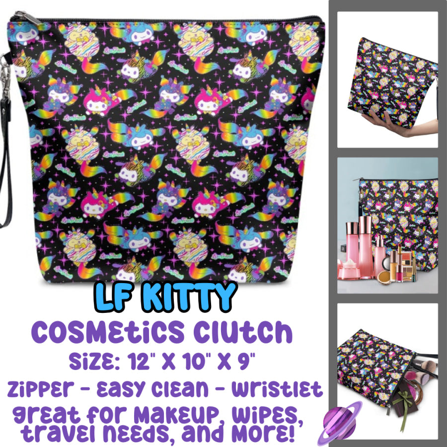 Preorder Custom Cosmetics Clutches - Closes 19 Sep - ETA late Dec 2025 Custom Bags