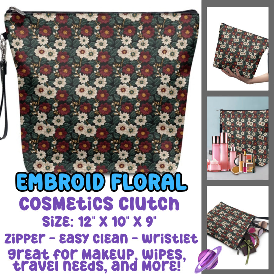 Preorder Custom Cosmetics Clutches - Closes 19 Sep - ETA late Dec 2025 Custom Bags