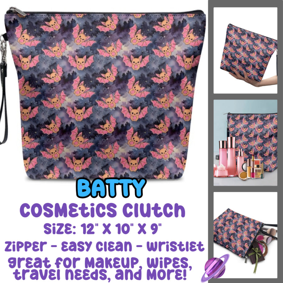 Preorder Custom Cosmetics Clutches - Closes 19 Sep - ETA late Dec 2025 Custom Bags