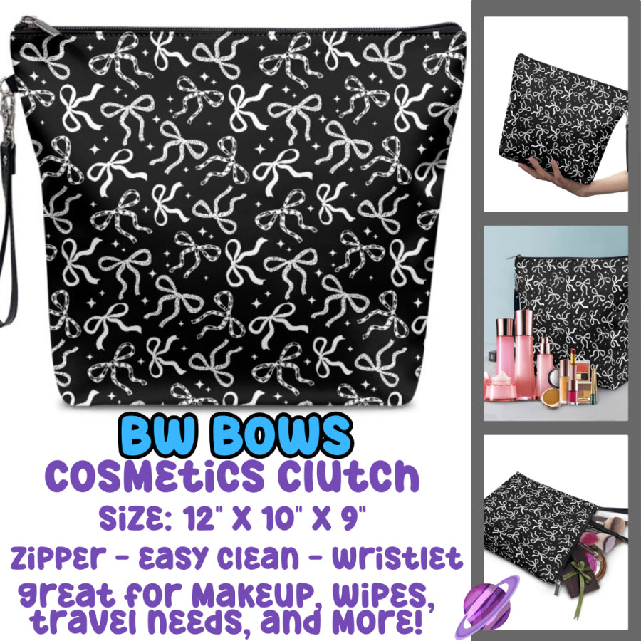Preorder Custom Cosmetics Clutches - Closes 19 Sep - ETA late Dec 2025 Custom Bags