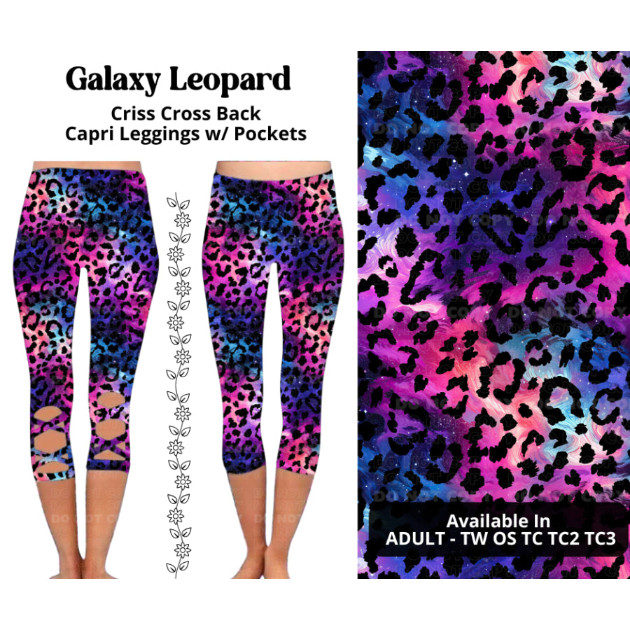 Preorder Custom Criss Cross Capri Leggings - Closes 27 Mar - ETA mid Jul 2025 Leggings