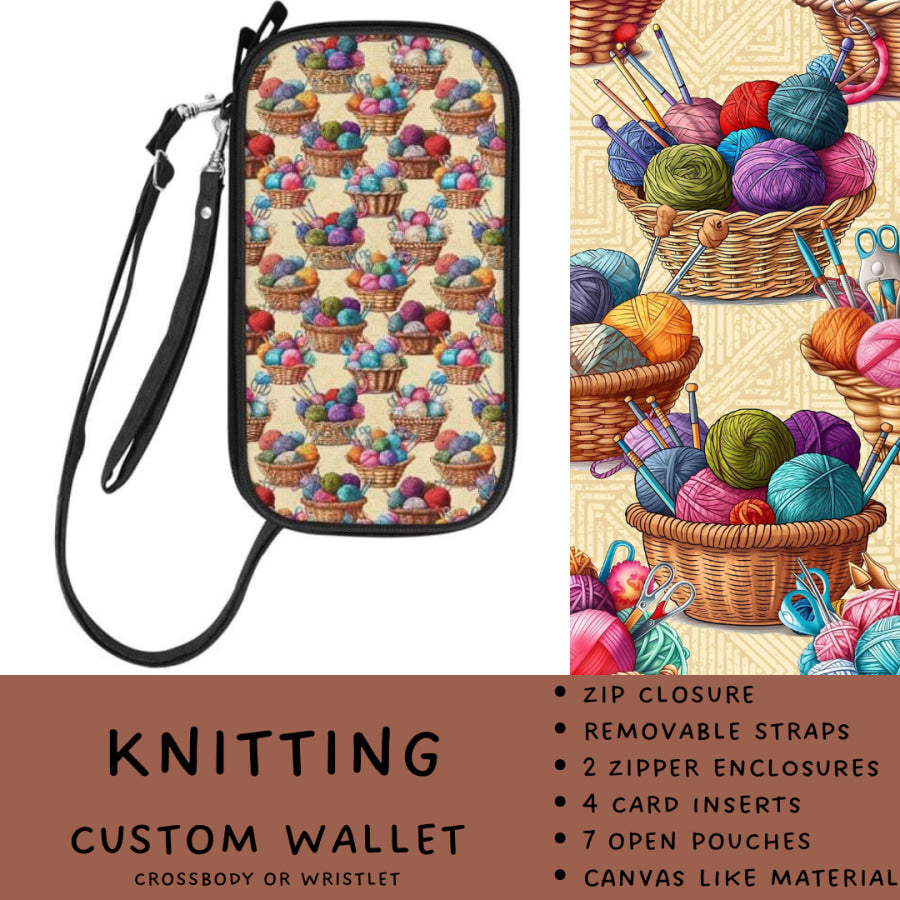 Preorder Custom Crossbody Wristlet Wallet - Closes 29 Nov - ETA mid Feb 2025 Handbag